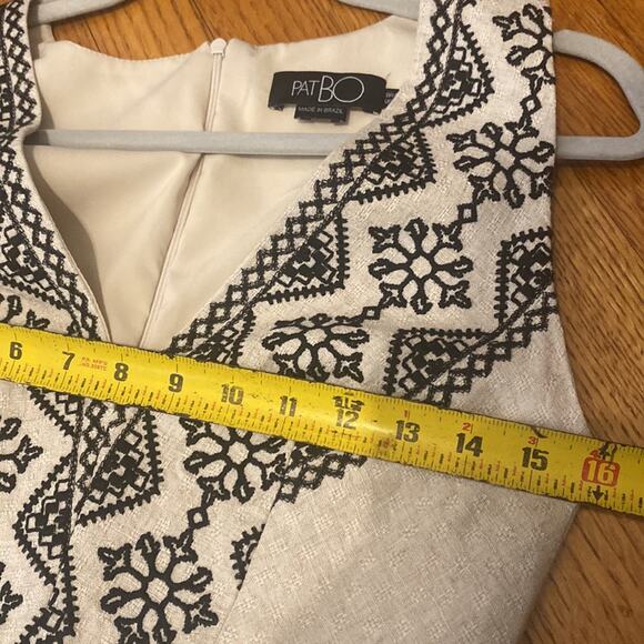 PatBo EMBROIDERY MAXI DRESS sz 2 - Picture 9 of 9